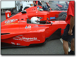 Will Langhorne F3000 race car