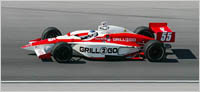 Will Langhorne racing in the Indy Racing League